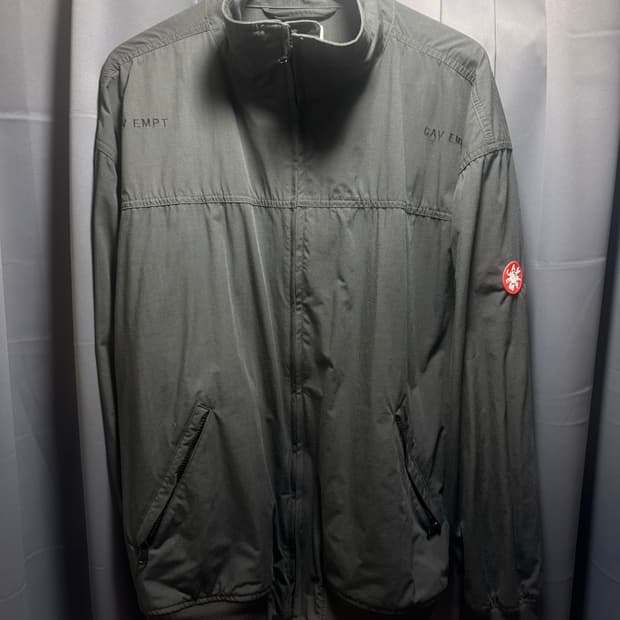 [XL] cav empt stand collar zip jacket