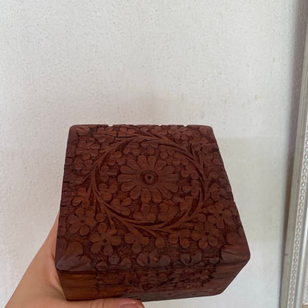 핸드메이드 우드 보석함 