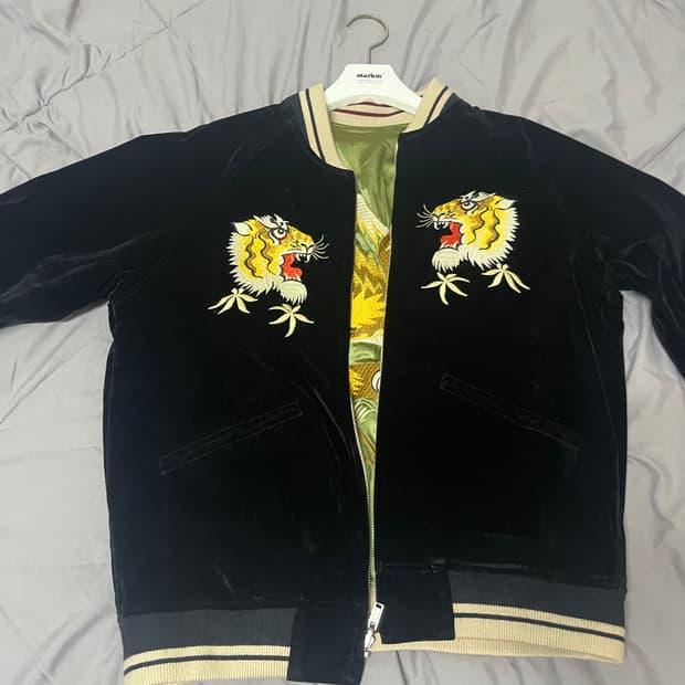 40) 브론슨 리버시블 수베니어 자켓 팔콘-타이거