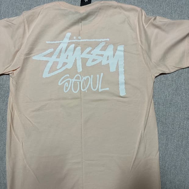 (새상품!!) 스투시 STUSSY SEOUL 발매 기념 한정판 반팔 M 