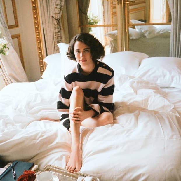 (정품)샤넬 배리 BARRIE  스트라이프 니트