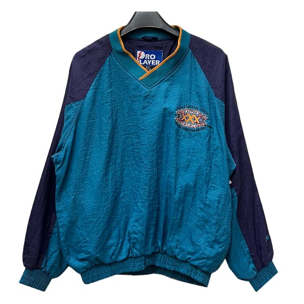 90s USA 프로플레이어 슈퍼볼 바람막이 웜업 M