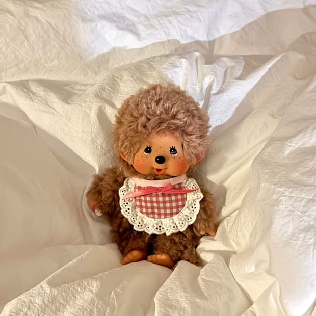 한정 모코모코 스위트 브라운 몬치치 핑크