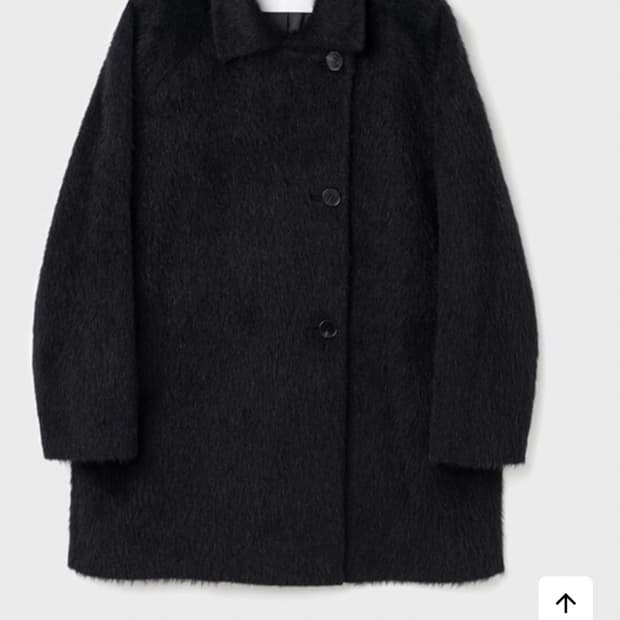 (구해요) 버뮬라 모헤어 하프 코트