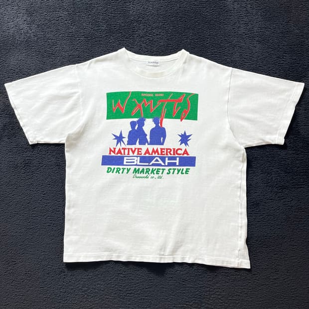 90s 빈티지 싱글스티치 그래픽 티셔츠