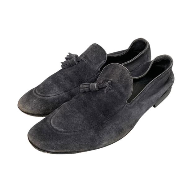 아테스토니 스웨이드 로퍼 그레이 8(270)