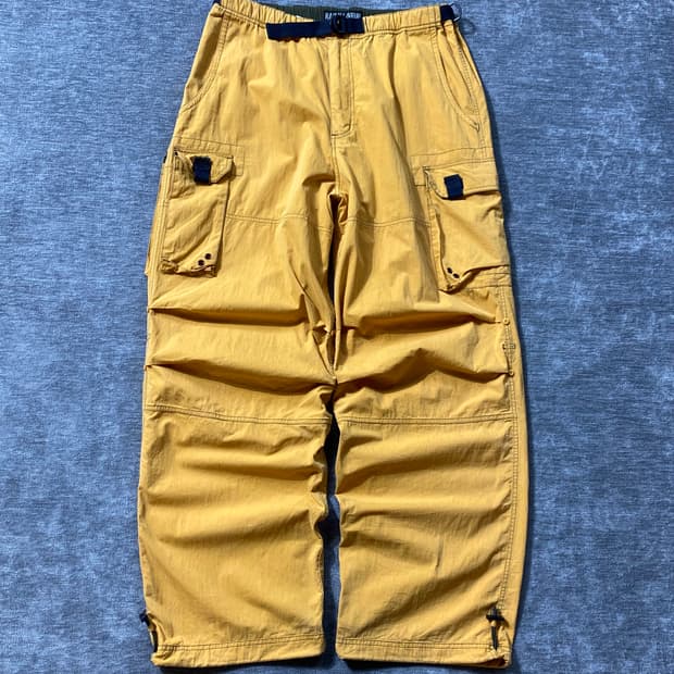 [L] RATON LAVEUR 라통라뵈르 벨티드 카고 와이드 팬츠