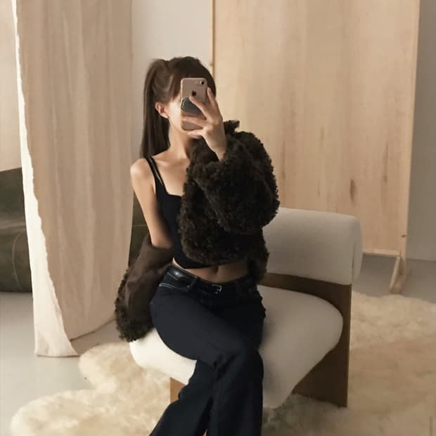 클라우드이모션 젠 퍼자켓 브라운