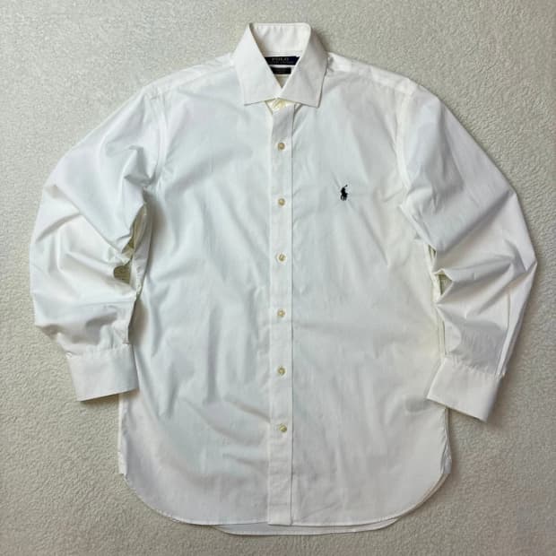 폴로 랄프로렌 스트레치 화이트 로고 셔츠 PN5811   