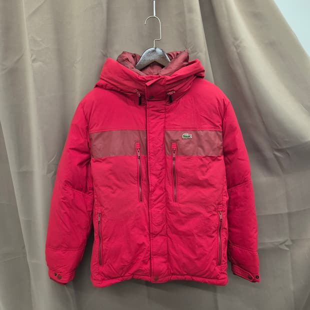 라코스테 다운 대장 패딩 100