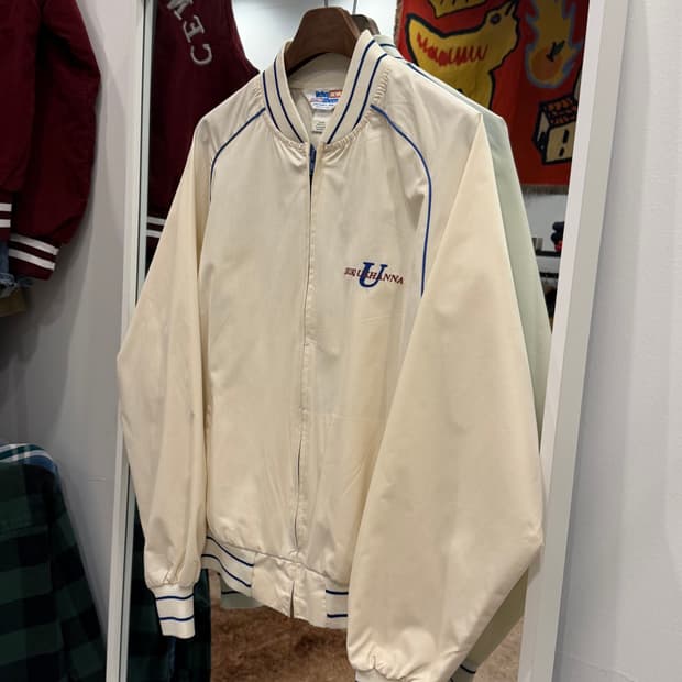 90s Velva Sheen 빈티지 봄버 스포츠 자켓 (made USA)