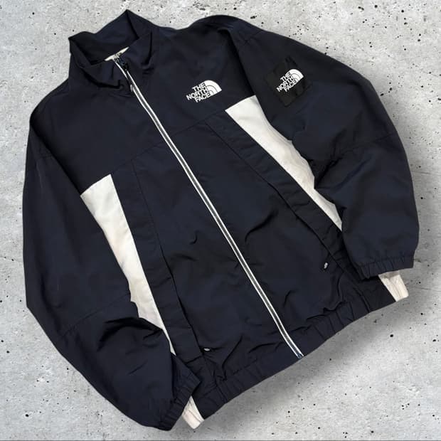 [XL] 노스페이스 화이트라벨 올래마 바람막이 블랙 화이트 D392