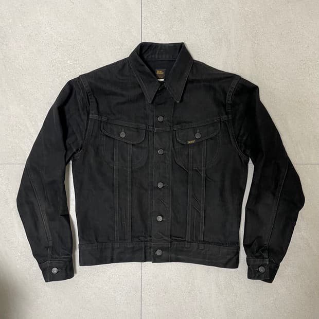 RRL Lot 271 블랙 데님 자켓 M