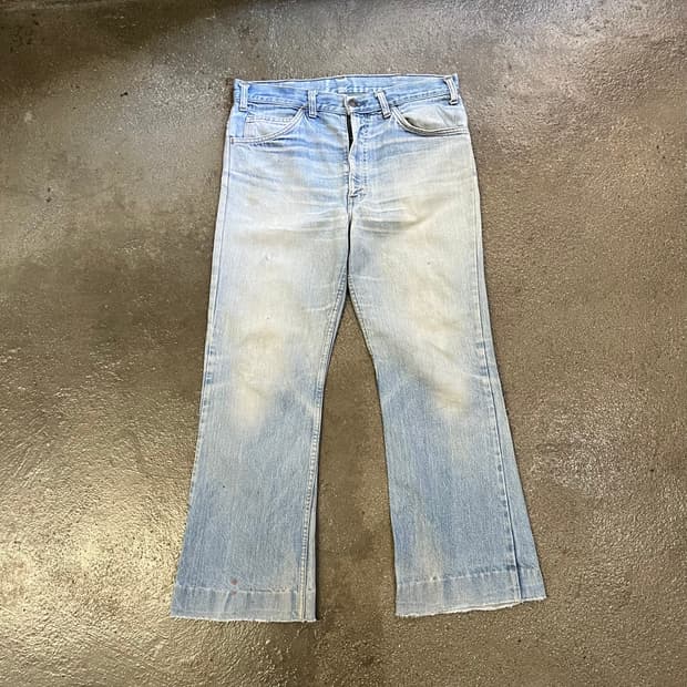 80s Levis646 벨바텀 (33“)