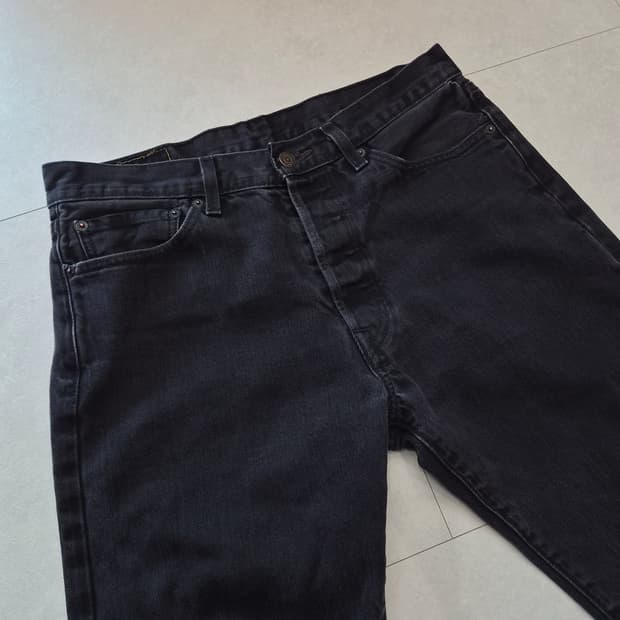 리바이스 501 블랙진 34