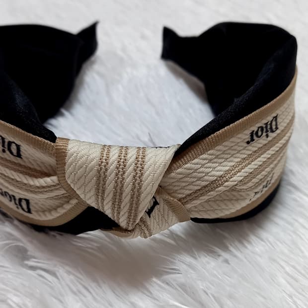 디올 머리띠 셀린 머리띠