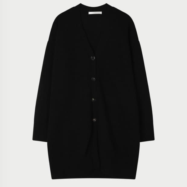 유솝 아뜰리에 케이트 kate 롱 가디건 블랙 블마인쇼발레코어클리시어쓰탐