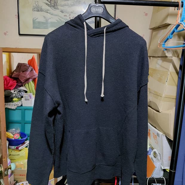 [올세인츠]울혼방 RIDGE HOODY L(105)사이즈