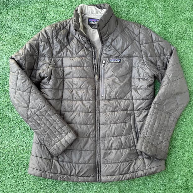 파타고니아 나노 퍼프 경량패딩 실버 그레이