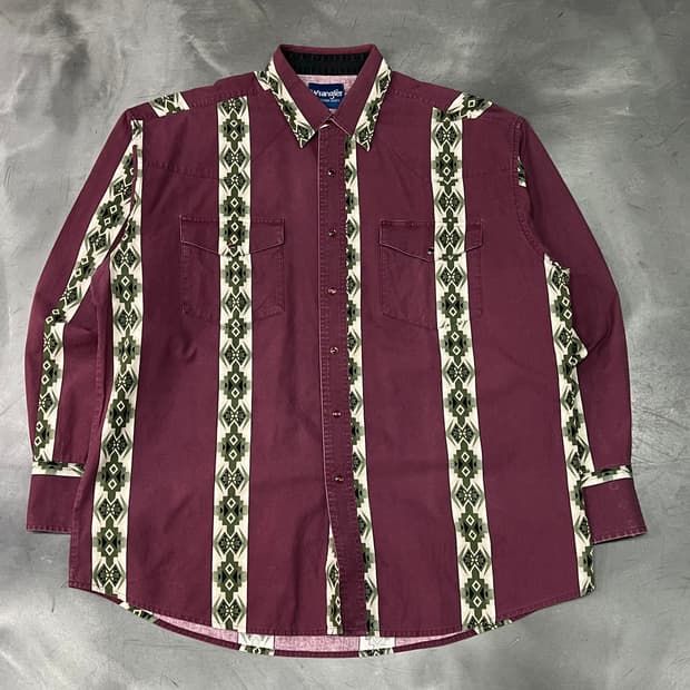  랭글러 나바호 웨스턴 셔츠 y14489