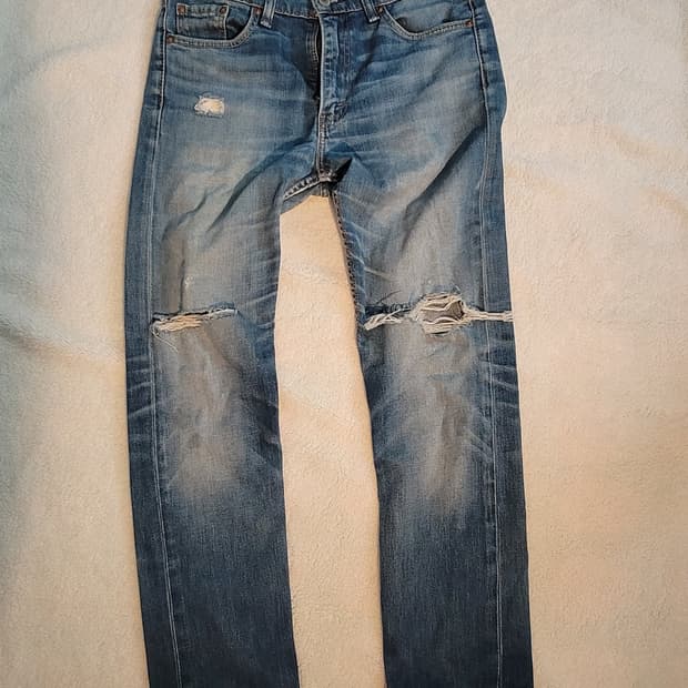 Destroyed Levi's 513 30×34