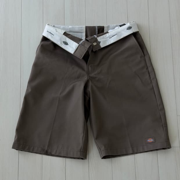 [Dickies] 버뮤다 워크팬츠 브라운 32Size 