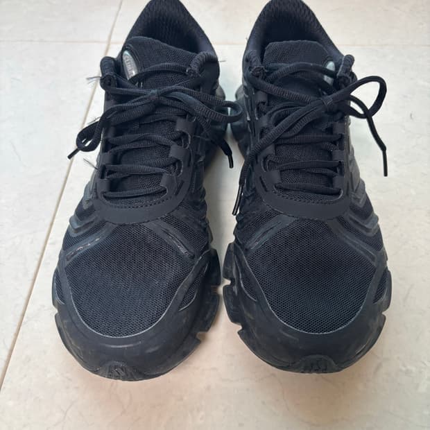 아디다스 올블랙 운동화 280