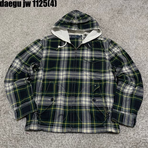 폴로 체크 자켓