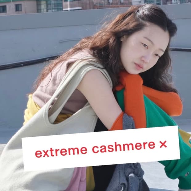 Extreme cashmere borsa bag