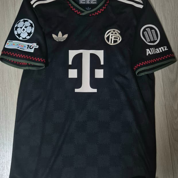 2025-26 뮌헨 써드 올리세 챔스 버전 풀마킹 사이즈 M