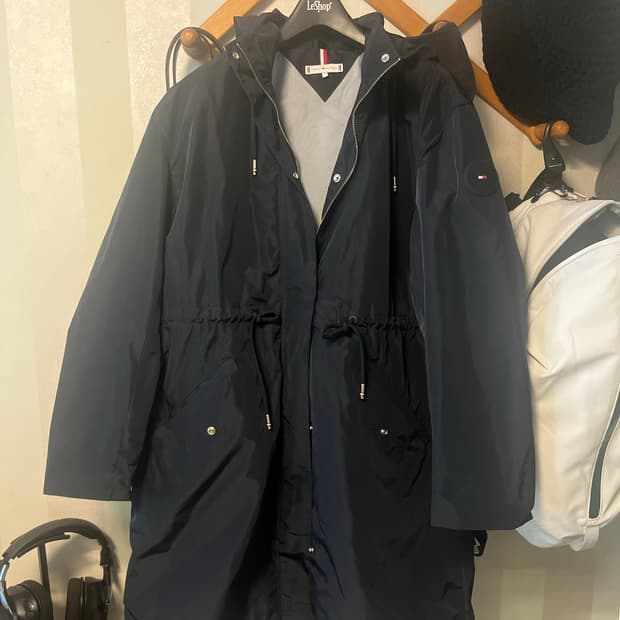 타미힐피거 여성 레인코트 s