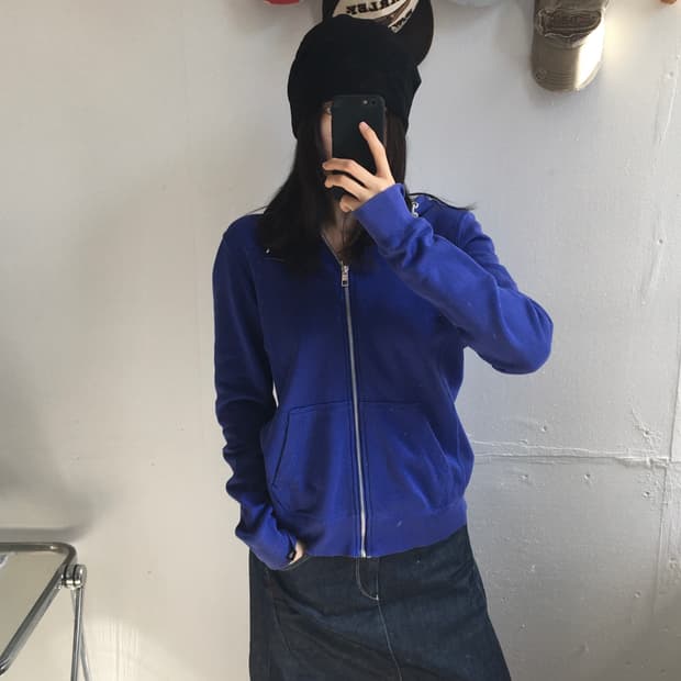 나이키 스우시 후드집업