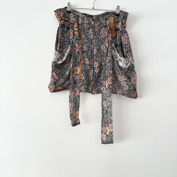 ISABEL MARANT silk ariana strap skirt