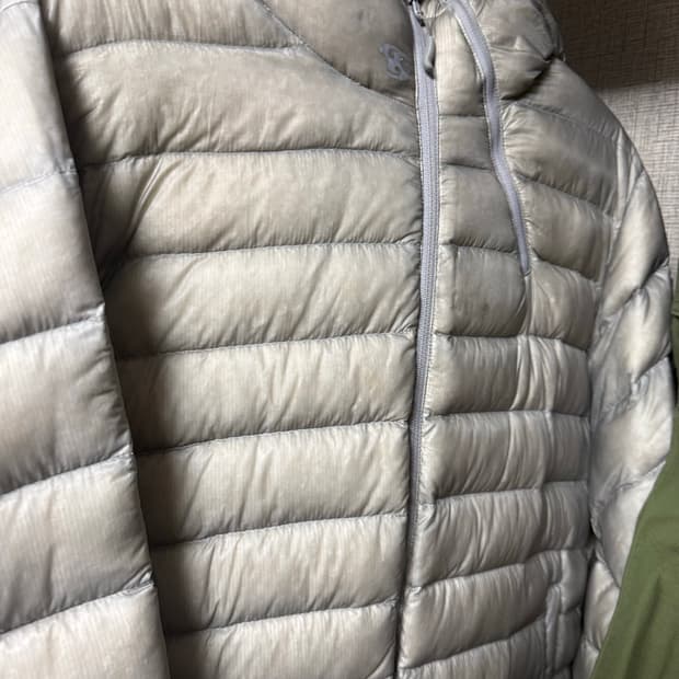 산산기어 24fw 경량패딩