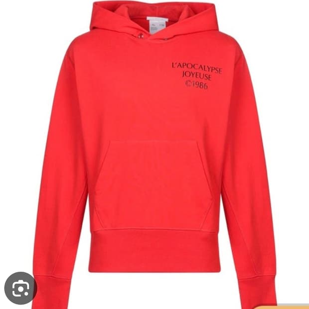 (정품) 헬무트랭 후드티 후드맨투맨 아포칼립스 후드 M