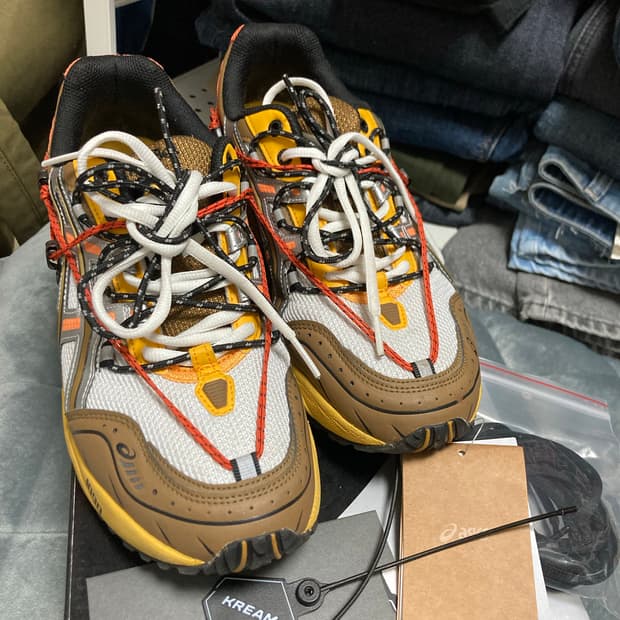 아식스 x 앤더슨벨 젤 1090 오렌지