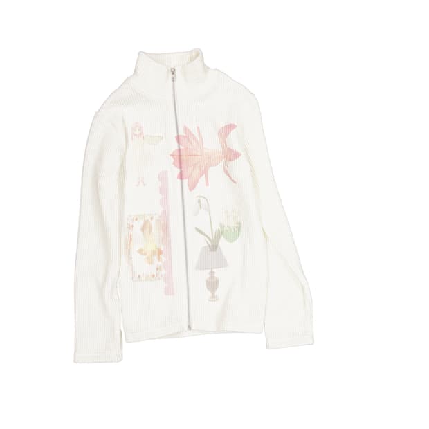 0milewear muse rib zip up