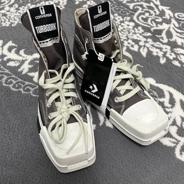 Rick Owens x Converse TURBODRK 