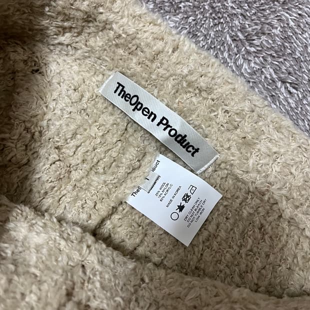 Open yy (TheOpenProduct) 울 니트 조거팬츠 