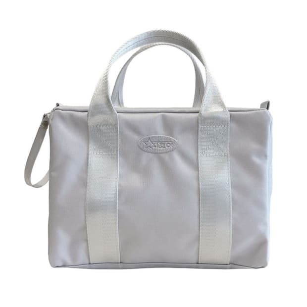 지초이 dual zip hand bag