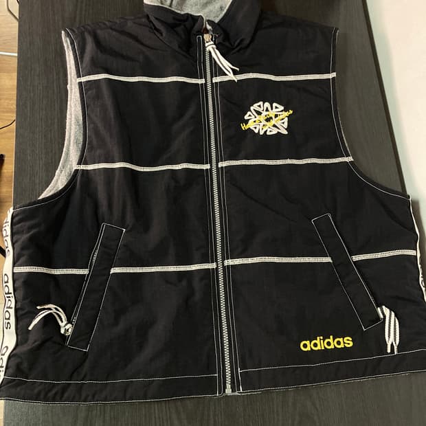 올드스쿨 아디다스 조끼