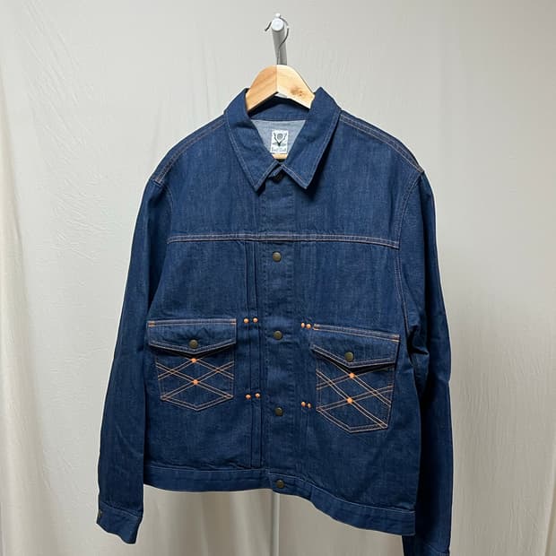 South2 west8 denim jean jacket