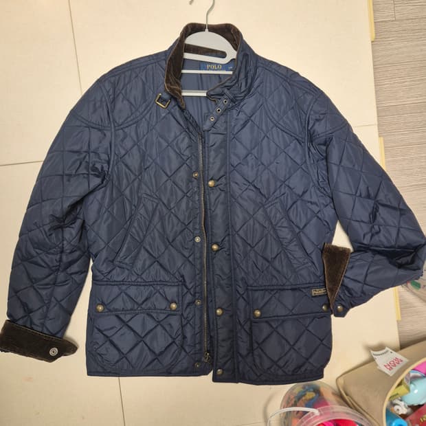 폴로 랄프로렌 네이비 퀼팅 자켓 L 105
