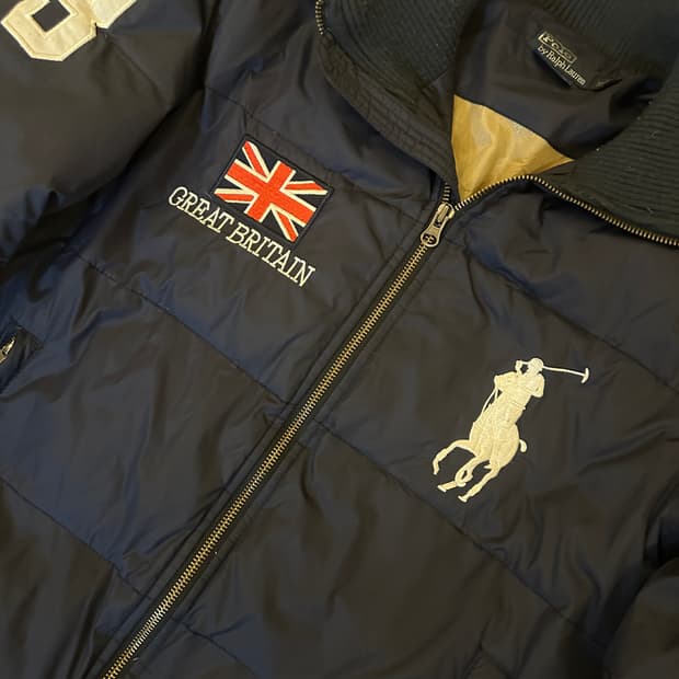 폴로 빅포니 브리튼 패딩 [네이비 M]