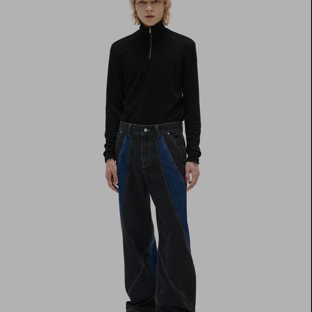 ADD 에드 토네이도 와이드 데님 xs (28)