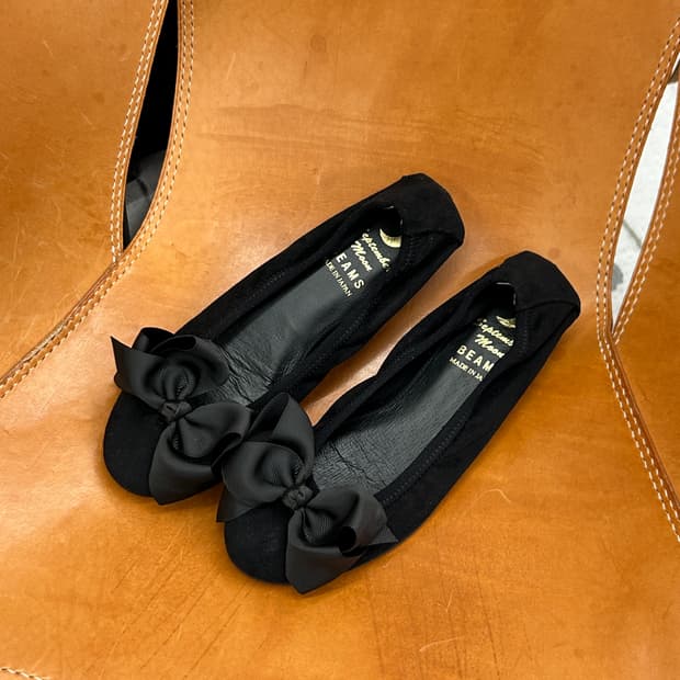 빔즈 September Moon 리본 플랫 슈즈 235