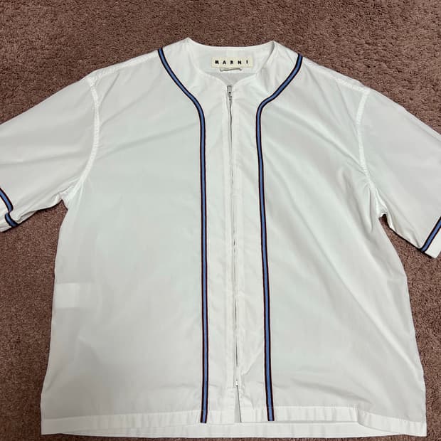 마르니 marni 베이스볼 셔츠