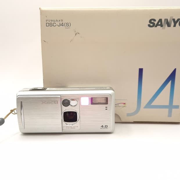 📸 SANYO Xacti J4 silver✨ 슬라이드 램프 💫