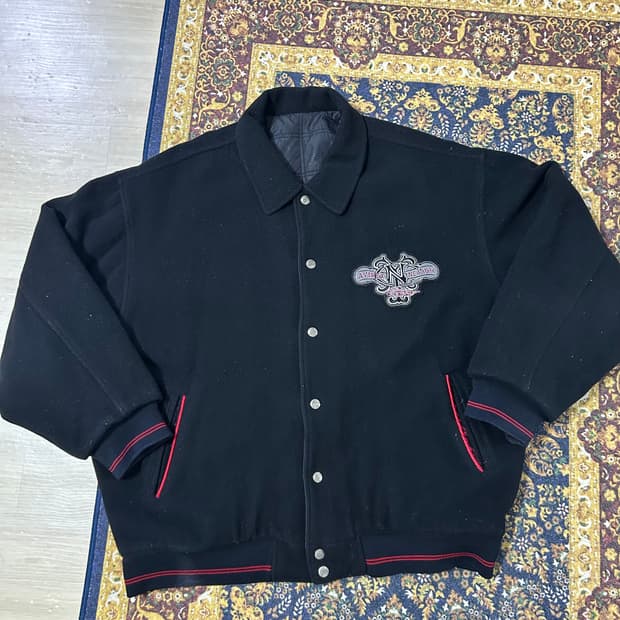 90s 빈티지 아비렉스 울 바시티  3xl