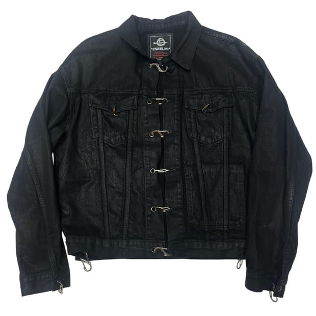 에씰미 블랙왁스자켓 M